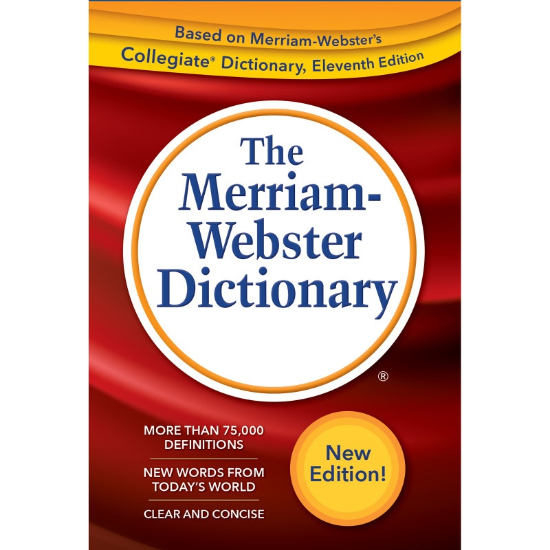 Webster Dictionary Trade Paperback 2019 Copyright