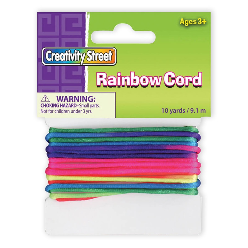 Rainbow Cord 10 Yds Non-Elastic