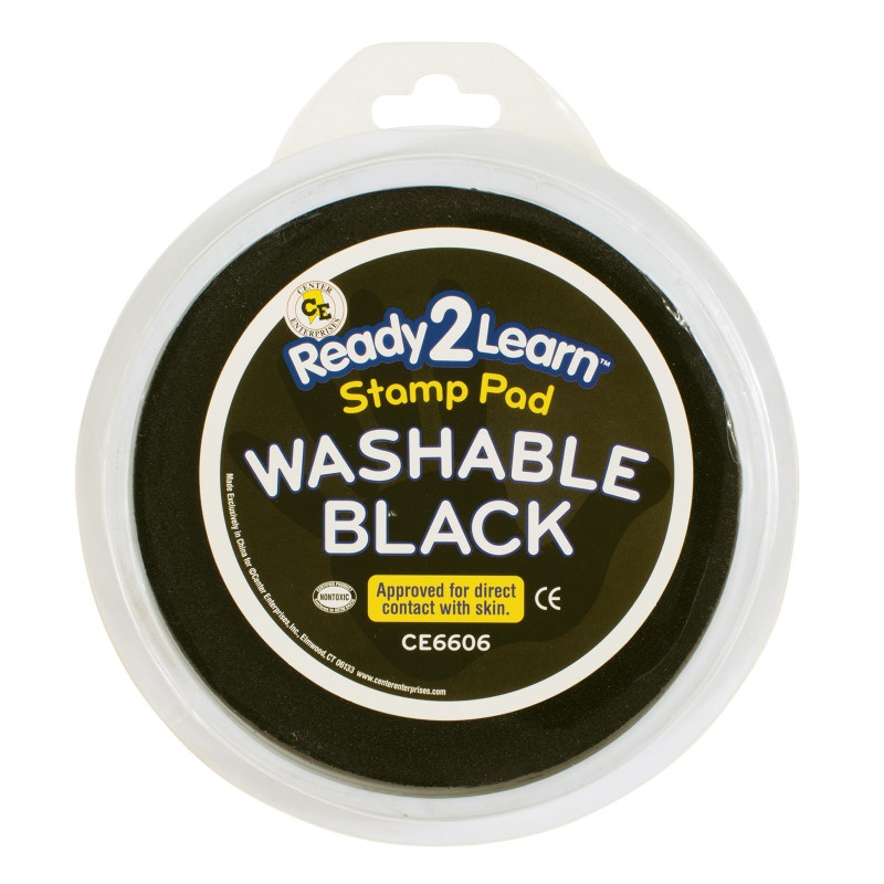 Jumbo Circular Washable Black Pad