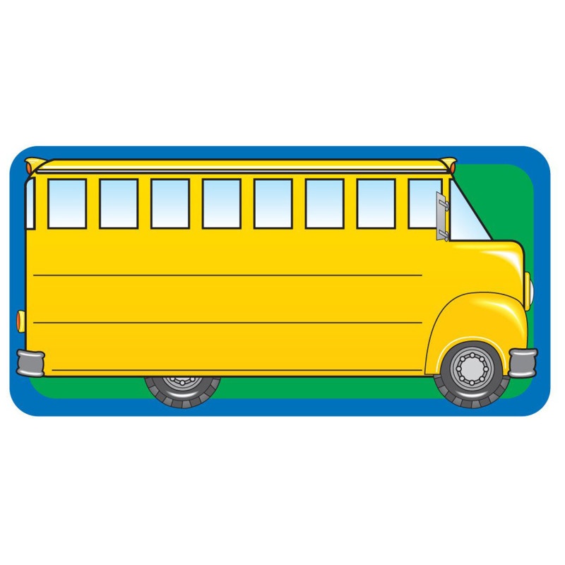 School Bus Nametags