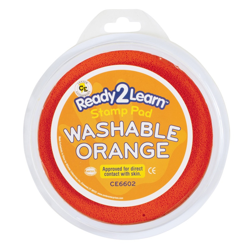 Jumbo Circular Washable Orange Pad
