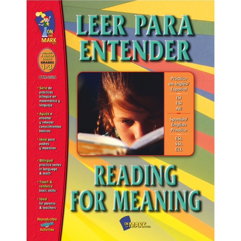 Leer Para Entender Reading For Meaning