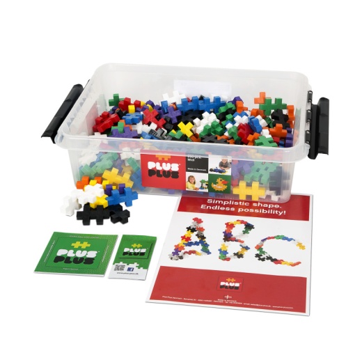 Plus-Plus 200 Pc Big Basic Mix Tub