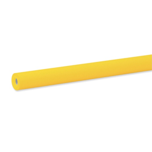 Fadeless 48 x 50 Roll Canary Yellow - Vibrant Bulletin Board Paper for Classrooms