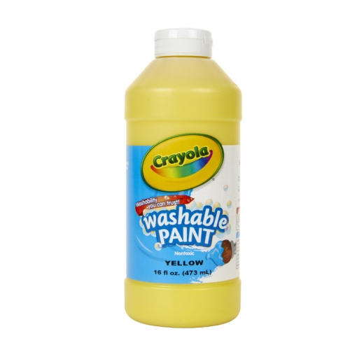Crayola Washable Paint 16 Oz Yellow