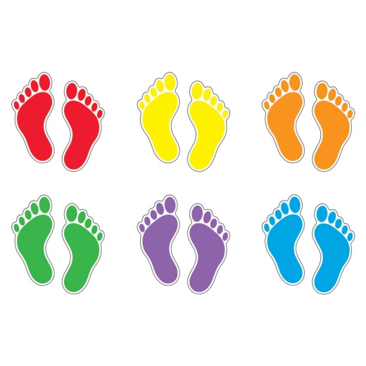 Trend Footprints Variety Pk Classic Accents