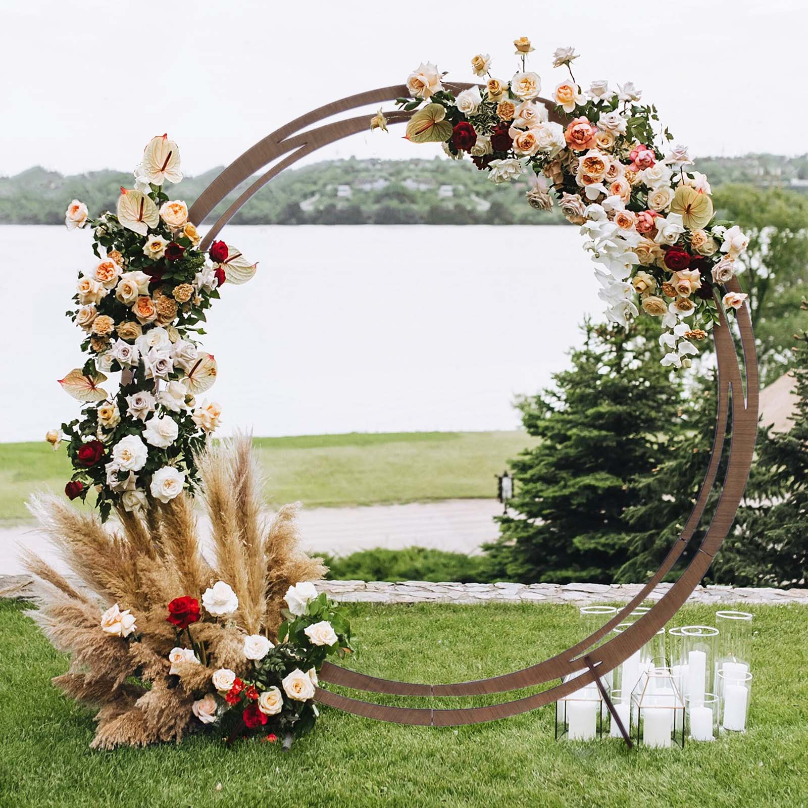 country wedding arches