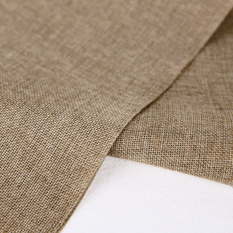 Faux Burlap Fabric By The Yard