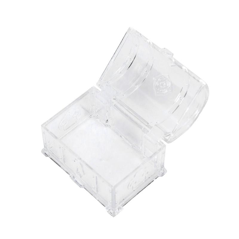 12 Pack Clear Vintage Gift Box Candy Containers, Treasure Chest Party Favor  Jewelry Boxes 3