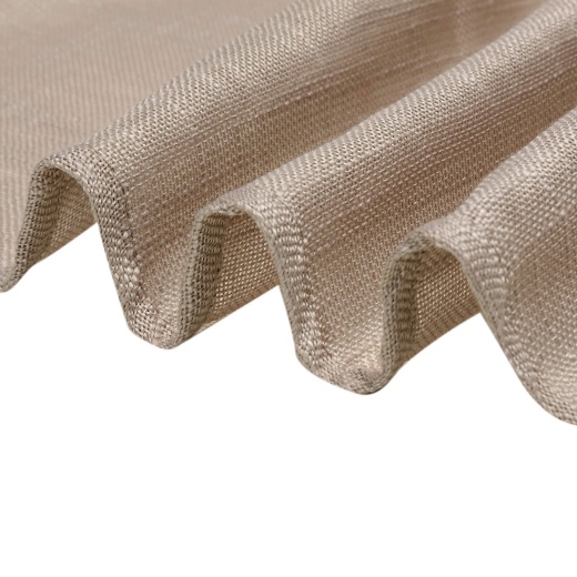 5 Pack | 20 inchx20 inch Taupe Premium Faux Linen Napkins, Slubby Textured Wrinkle Free Napkins