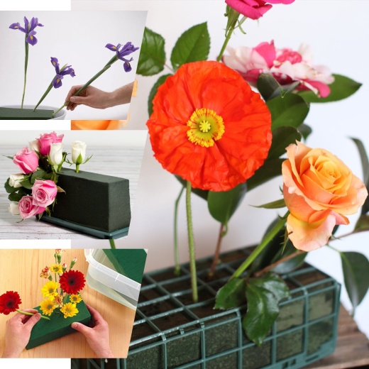  6 Pack Dry Floral Foam Blocks for Flower Arrangements, Styrofoam  Block for Artificial Flowers & Plant Decoration, Great for Crafts, Green  Foam Bricks, Florist Foam Brick Flower Foam Block : Arts