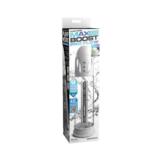 Pump Work Max Boost Pro - White/Clear