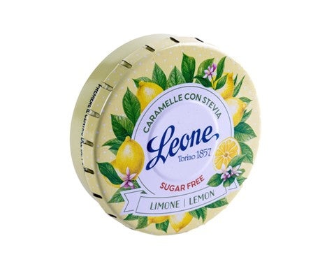 Leone 3-Pack Sugar-Free: Blueberry, Lemon, Ginger Round Tin
