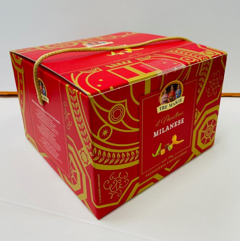 Tre Marie Traditional Panettone Milanese In Gift Box 1000 Gr