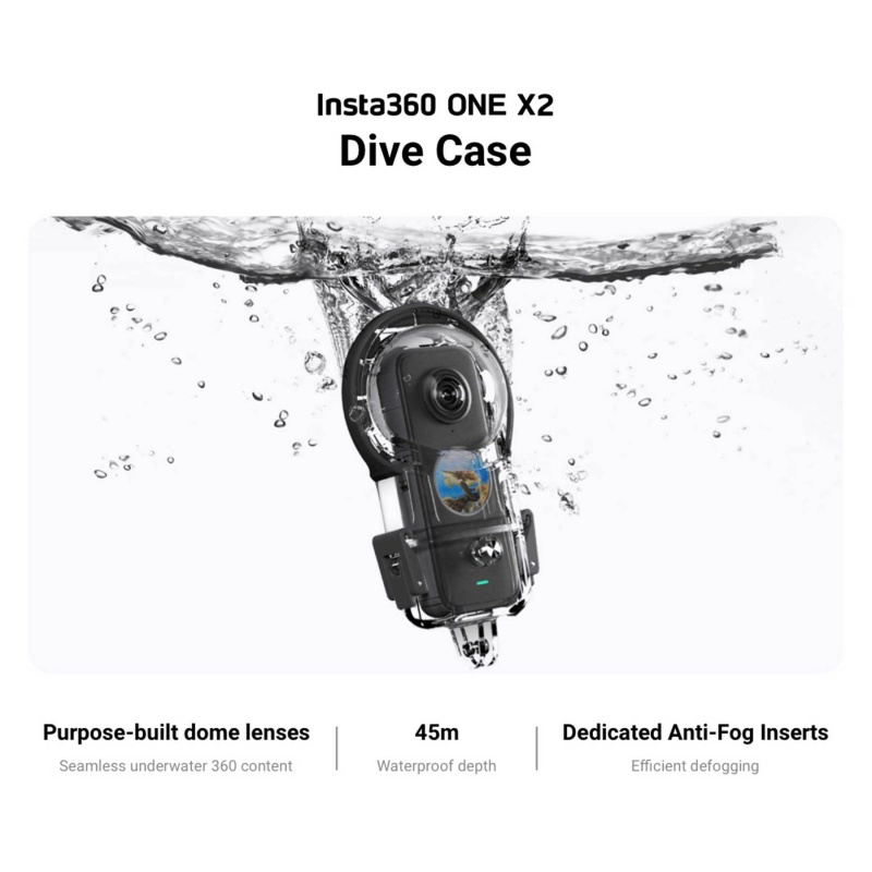 Insta360 One X2 Dive Case