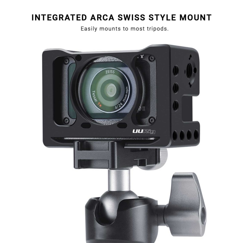 Uurig Camera Cage For Sony Rx0 Ii