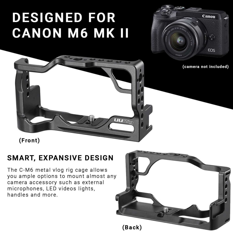 C-M6 Vlog Rig Cage For Canon M6 Mark Ii