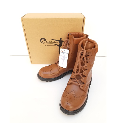 Leather Ghillie Brogues – Brown