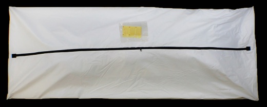 Economy Standard White PVC/Vinyl Body Bag - Adult Size