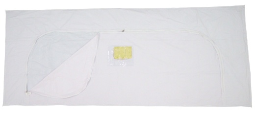 Economy Standard White PVC/Vinyl Body Bag - Adult Size