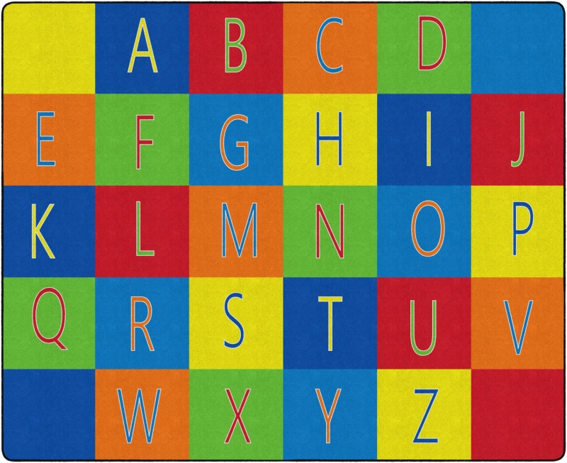 Alphabet Seating 10'6 X 13'2