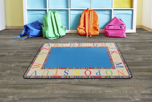 The Alphabet 4' X 6' Nursery Rug