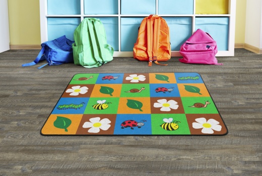 Nature Squares 4' X 6' Flagship Carpets Rug