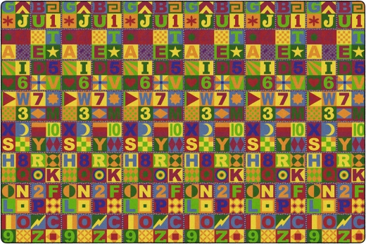 Floors That Teach 12' X 18' Educational Rug