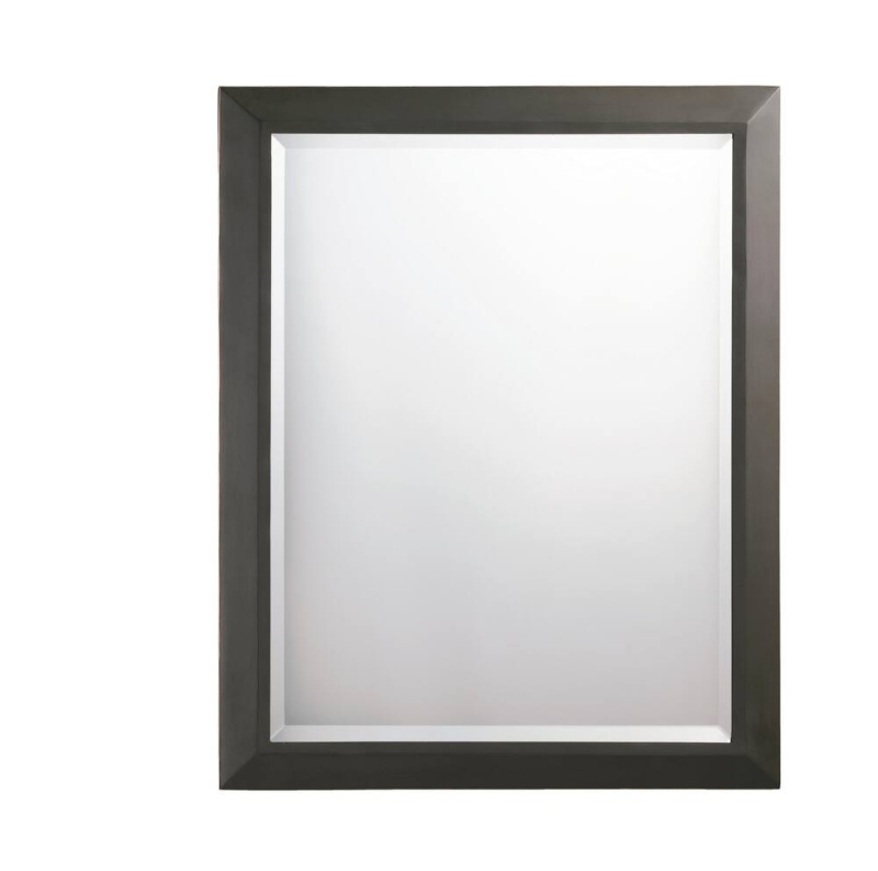 30 X 24 In. Rectangle Mirror In Olde Bronze