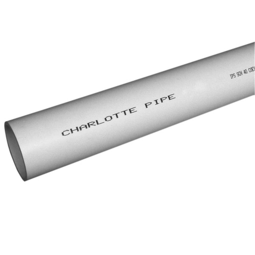 8 In. X 20 Ft. Schedule 40 PVC Foam Core Pipe