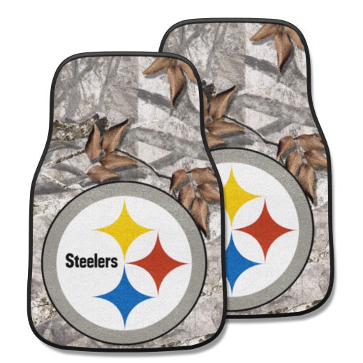 Pittsburgh Steelers 2-Pc Carpet Car Mat Set