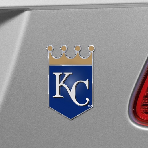 Kansas City Royals Embossed Color Emblem