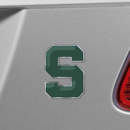Michigan State Spartans Embossed Color Emblem2