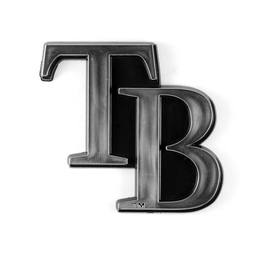 Tampa Bay Rays Molded Chrome Emblem