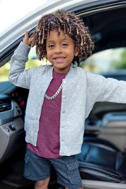 Mini No Chill Quilted Jacket - Heather Grey