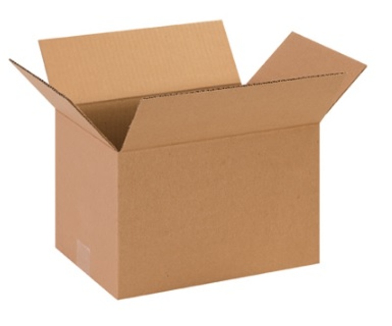 13" X 9" X 7" Corrugated Cardboard Shipping Boxes 25/Bundle