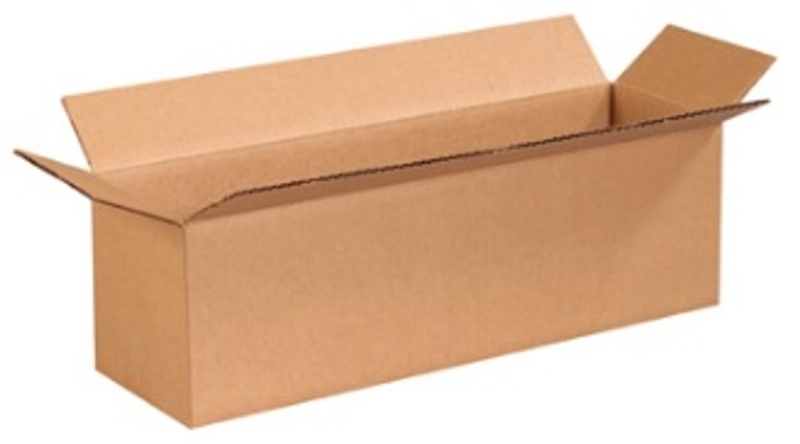 20" X 6" X 6" Long Corrugated Cardboard Shipping Boxes 25/Bundle