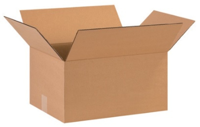16" X 12" X 8" Heavy-Duty Corrugated Cardboard Shipping Boxes 25/Bundle