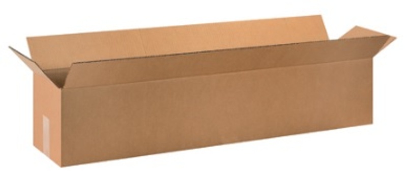 40" X 6" X 6" Corrugated Cardboard Shipping Boxes 25/Bundle