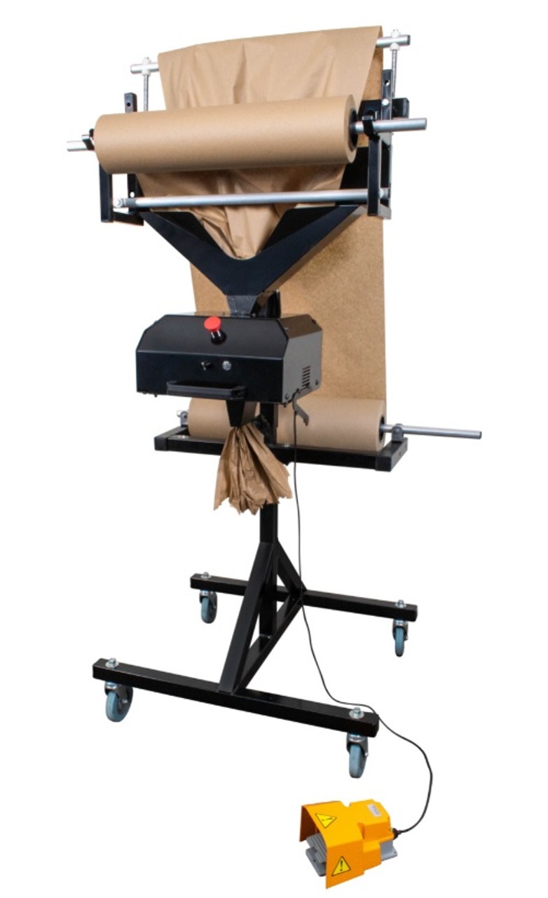 Buy A/C Power Feed SemiAutomatic Manual Cutting Paper Crumpler Void