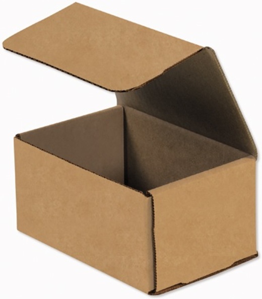 6" x 5" x 3" Kraft Corrugated Mailers 50 / Bundle