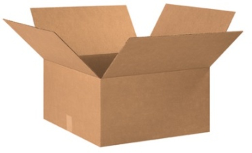 20" x 20" x 10" Corrugated Cardboard Shipping Boxes (15/Bundle)
