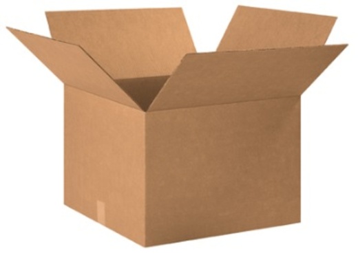 20" X 20" X 14" Corrugated Cardboard Shipping Boxes - 15/Bundle