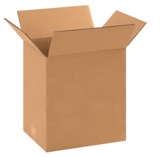 11 1/4" X 8 3/4" X 10" Heavy-Duty Corrugated Cardboard Boxes - 25/Bundle
