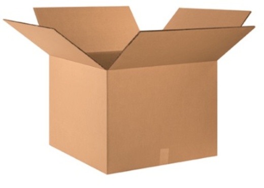 24" x 24" x 16" Double Wall Corrugated Cardboard Shipping Boxes