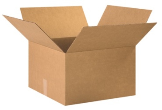 20" x 20" x 11" Corrugated Cardboard Shipping Boxes - 15/Bundle