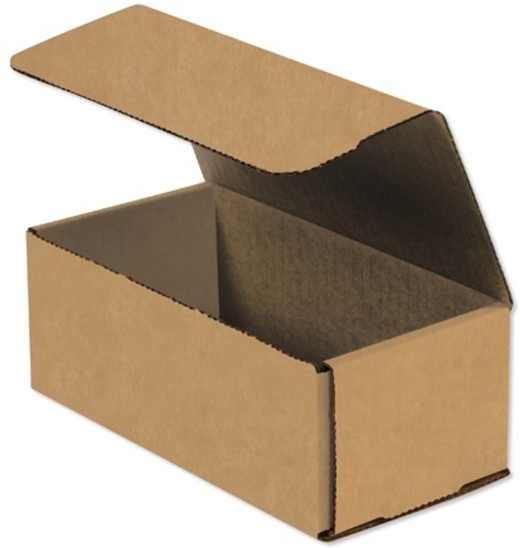 7 1/8" X 5" X 3" Kraft Corrugated Mailers - 50 / Bundle