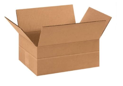 11 3/4" X 8 3/4" X 4 3/4" Multi-Depth Corrugated Cardboard Shipping Boxes