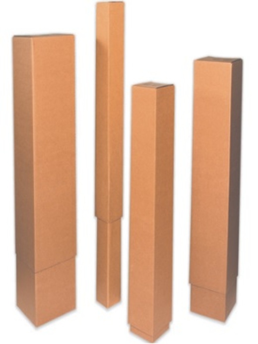 24 3/4 X 8 3/4 X 57 Double Wall Telescoping Outer Boxes - 5/Bundle