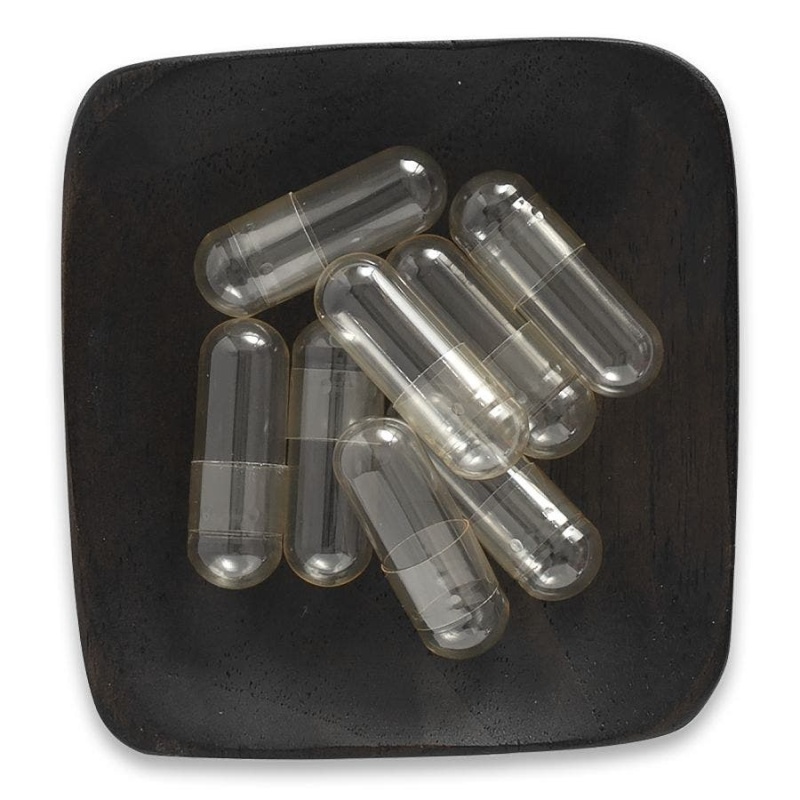 Clear Gelatin 000 Capsules (1,000 Ct.)